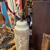 Mid Century Celadon Lamp